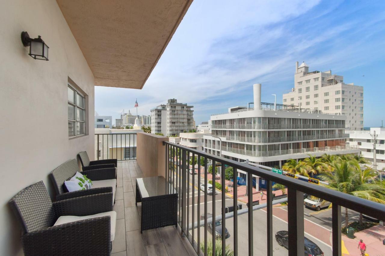 2 Bedroom 2 Bath With Patio On 11Th Collins Ave Майами-Бич Экстерьер фото